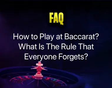 baccarat how to play