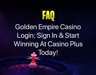 Golden Empire Casino Login