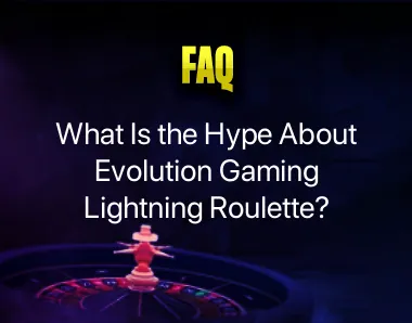 Evolution Gaming lightning roulette