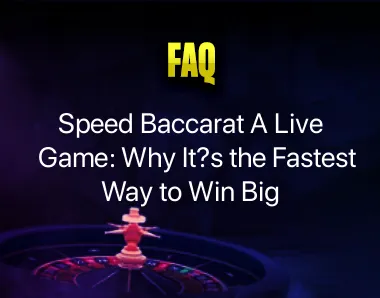 Speed Baccarat A Live Game